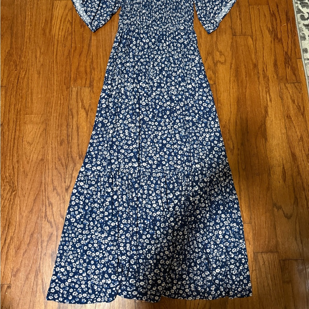 Saltwater LUXE Blue Floral Maxi Dress
